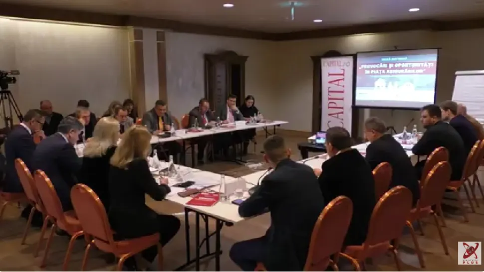 Masă rotundă „Provocări și oportunități în piața asigurărilor” - 14 februarie 2024/ Captură video