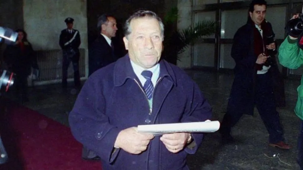 Gaetano Riina în anii '90. Foto/arhivă
