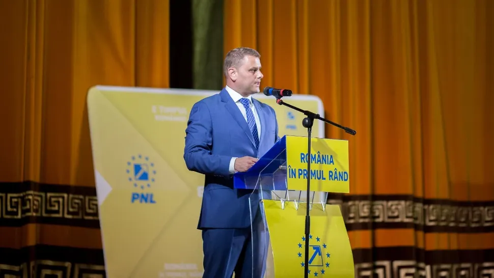 George Stângă, preşedinte filiala judeţeană PNL Galaţi. Foto/GS