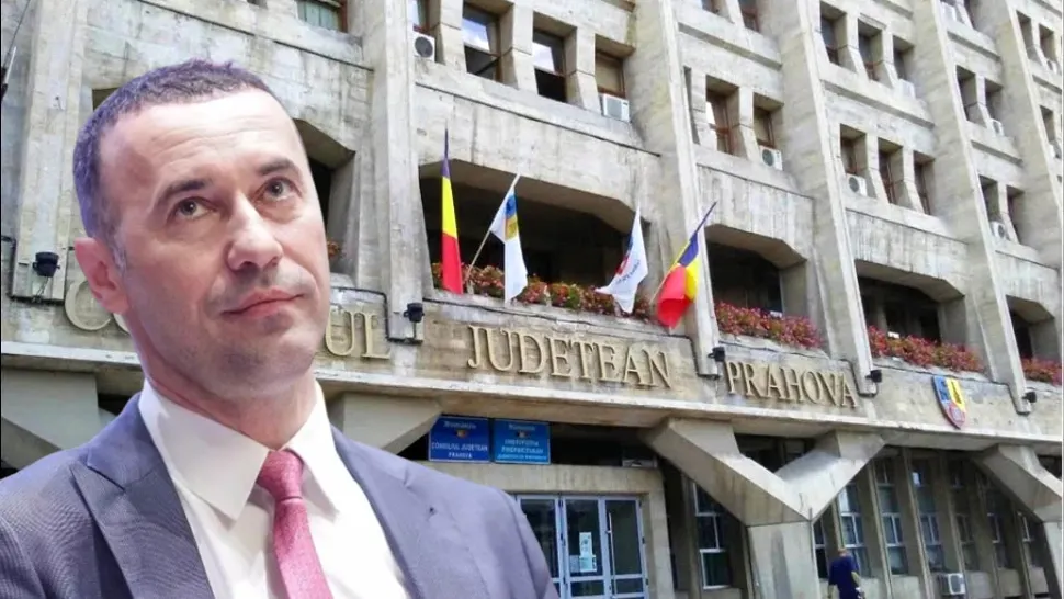 Protest împotriva preşedintelui CJ, Iulian Dumitrescu, cercetat de DNA