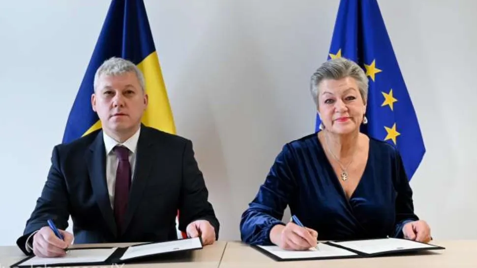 Comisia Europeană şi România au lansat cadrul de cooperare pentru gestionarea frontierei şi a migraţiei.Foto:X
