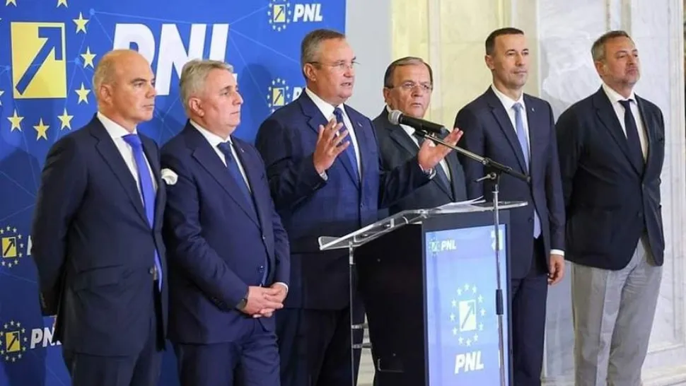 Liderii PNL condamnă atacurile PSD la adresa partidului. Foto/Inquam
