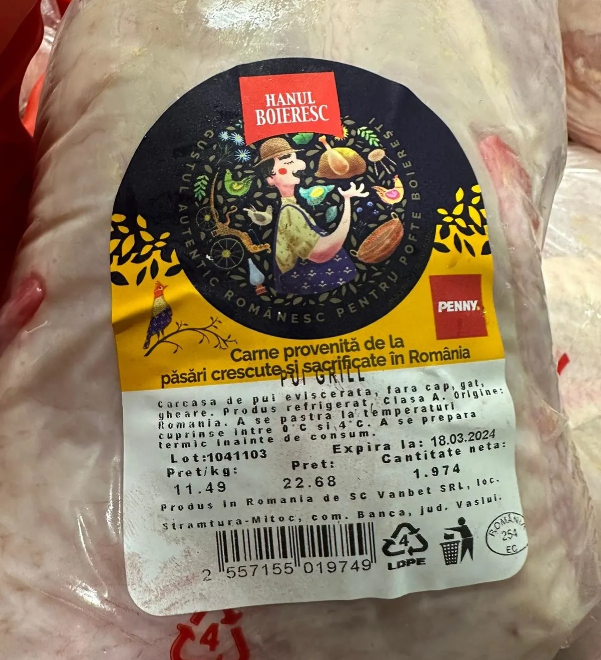Carne cu salmonella retrasă de la vânzare. Foto/Arhivă