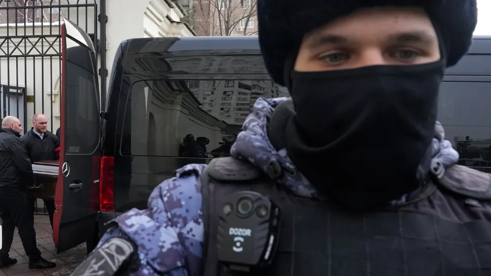Putin, demonstrație de forță în ziua funeraliilor lui Aleksei Navalnîi. Foto: Profimedia