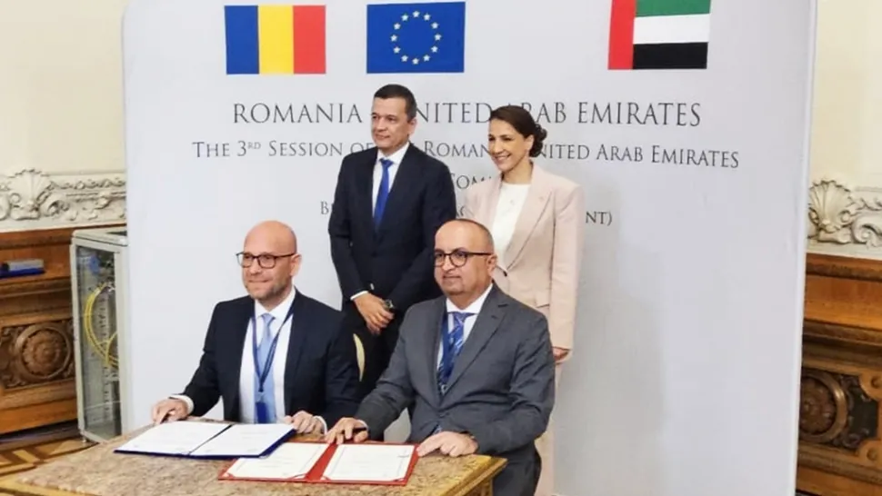 CCIR a semnat un Memorandum de Înțelegere cu Federația Camerelor de Comerț a EAU
