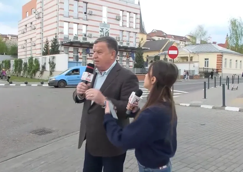 Recent, Gutău a împiedicat echipa Realitatea Plus să relateze despre afacerile pe care le are