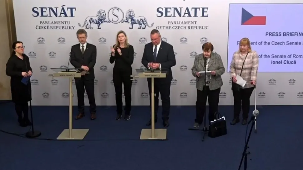 Nicolae Ciucă, în Cehia: Președintele Senatului a discutat cu omologul său, Miloš Vystrčil, despre creșterea populismului în Europa în contextul alegerilor europarlamentare