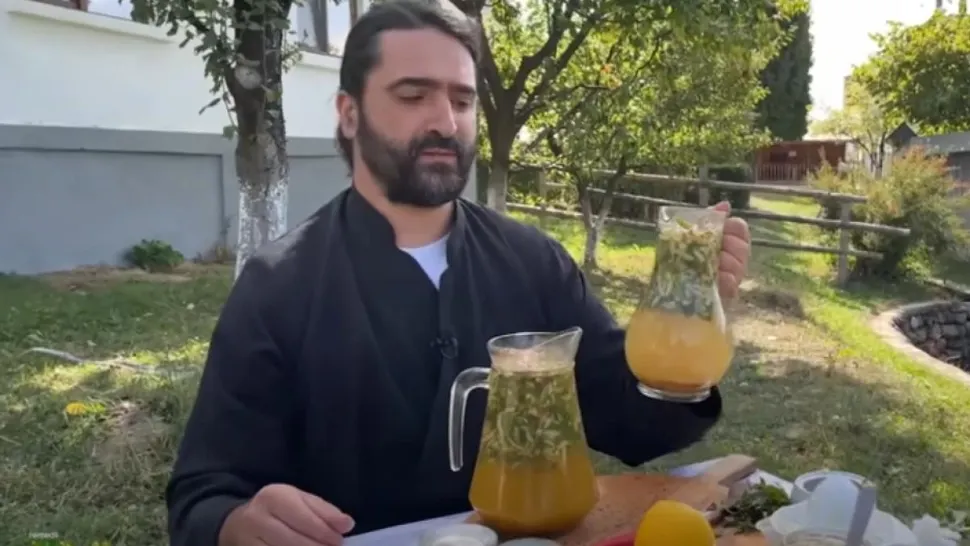 „Apa de slăbit”, rețeta de la mănăstire care te ajută scapi de un kilogram pe săptămână. Foto; Captură YouTube