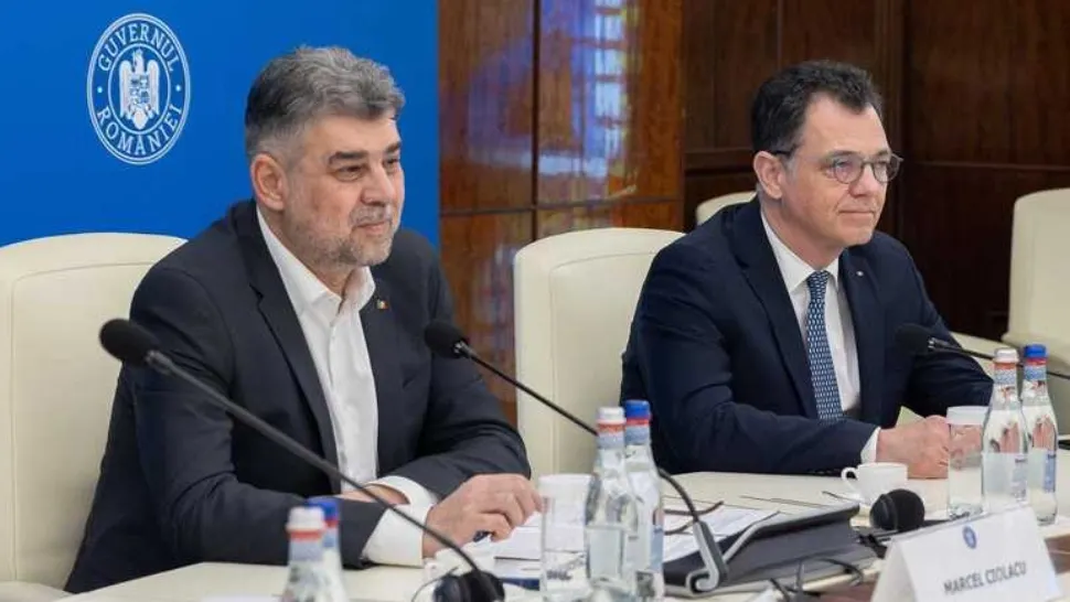 Marcel Ciolacu si Stefan Radu Oprea