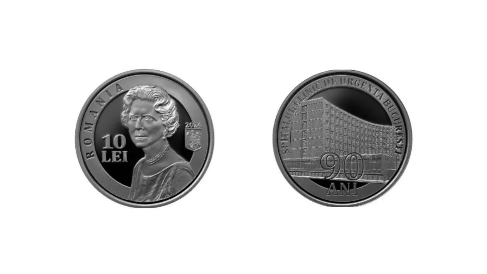 Moneda de 10 lei