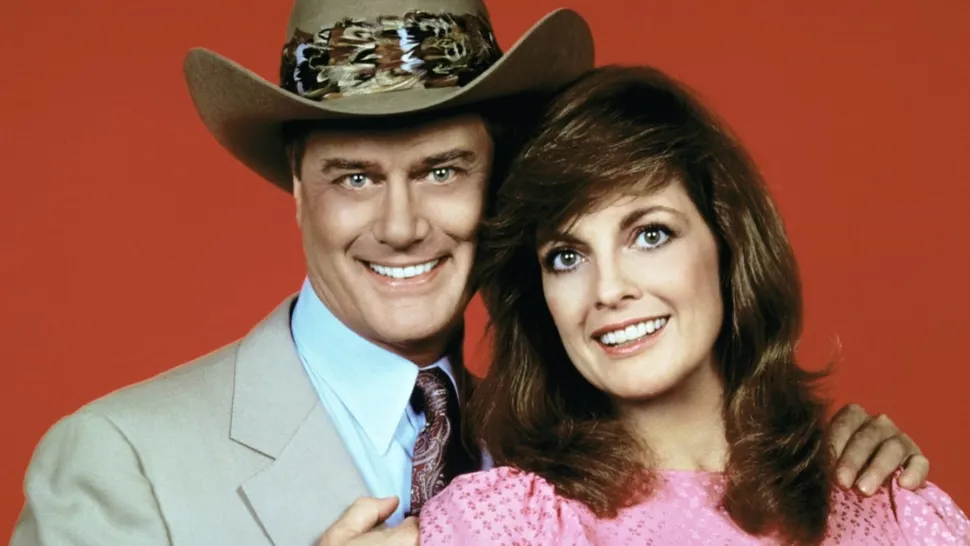 Sue Ellen și JR Ewing. Foto: Profimedia