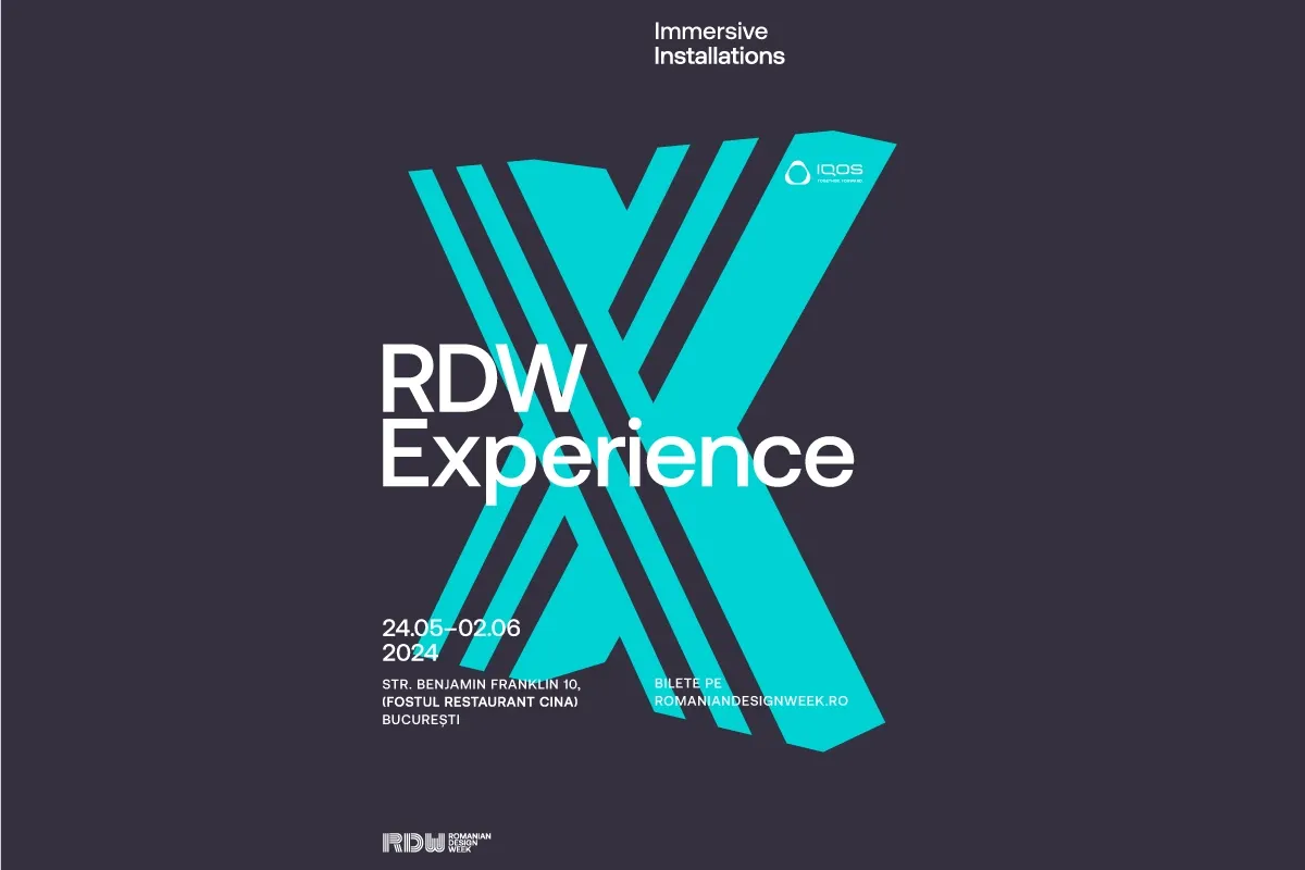 Romanian Design Week 2024 prezintă „SynergyX”, experienţa multisenzorială creată de IQOS şi Adrian Damian 