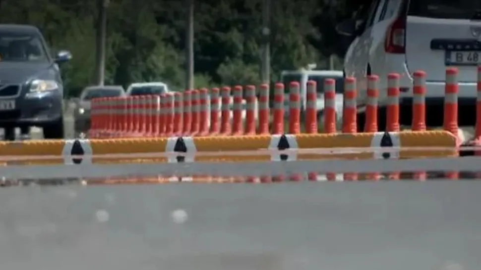Primul limitator de viteză inteligent din România. Foto: captură video