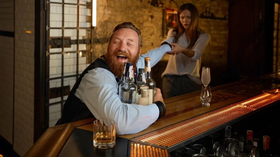 Locul de muncă unde primești bani pentru că bei alcool