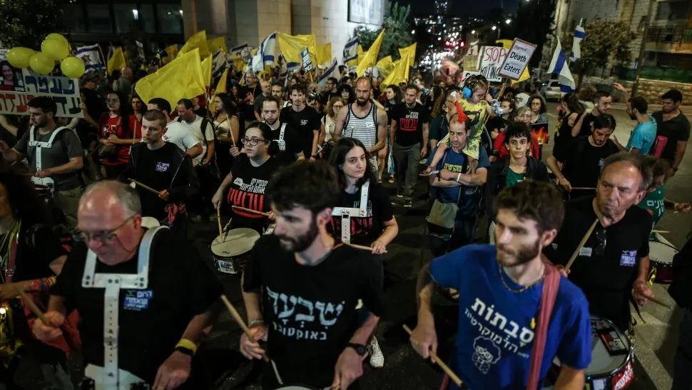 Proteste ample împotriva premierului Israelului. Foto/Profimedia
