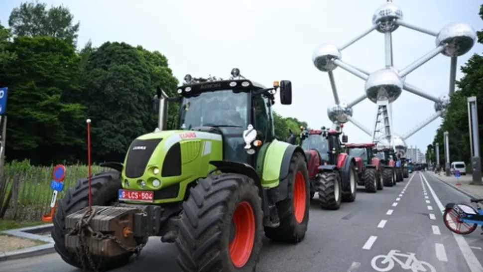 Fermierii se revoltă împotriva Pactului Verde European. Foto: Profimedia