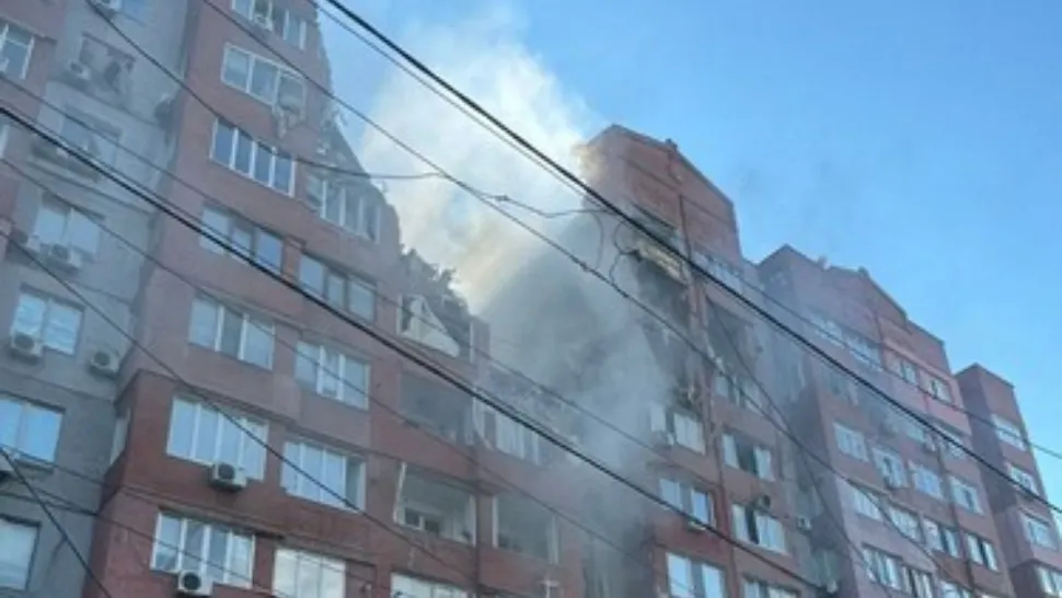 Atac rusesc cu rachete în Dnipro. Foto: Profimedia
