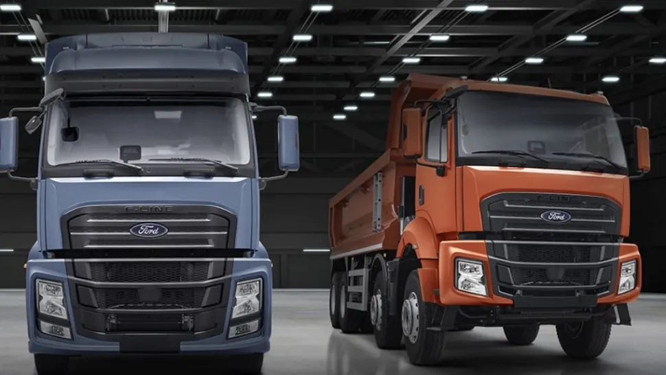 Ford Trucks, lansare inedită: noua serie de camioane F-LINE - VIDEO