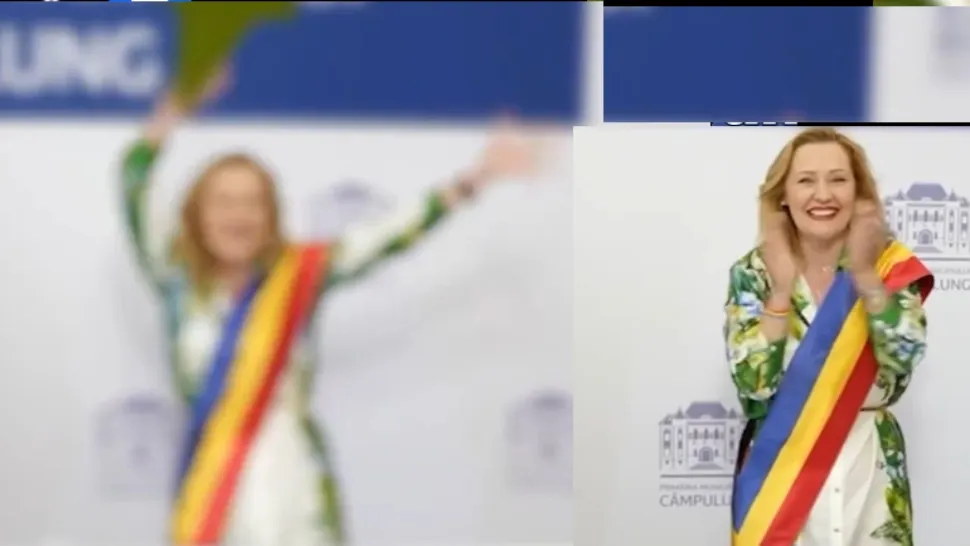 Lasconi, noua blondă a lui Băsescu, a transformat cununia civilă a unor tineri în show electroal - VIDEO