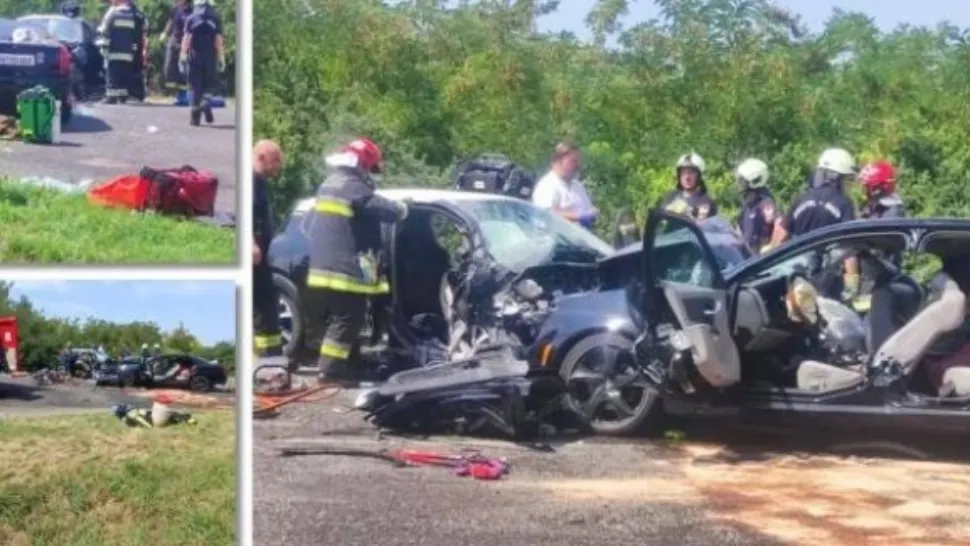 Grav accident rutier la granița României! Mai mulți oameni au murit - VIDEO