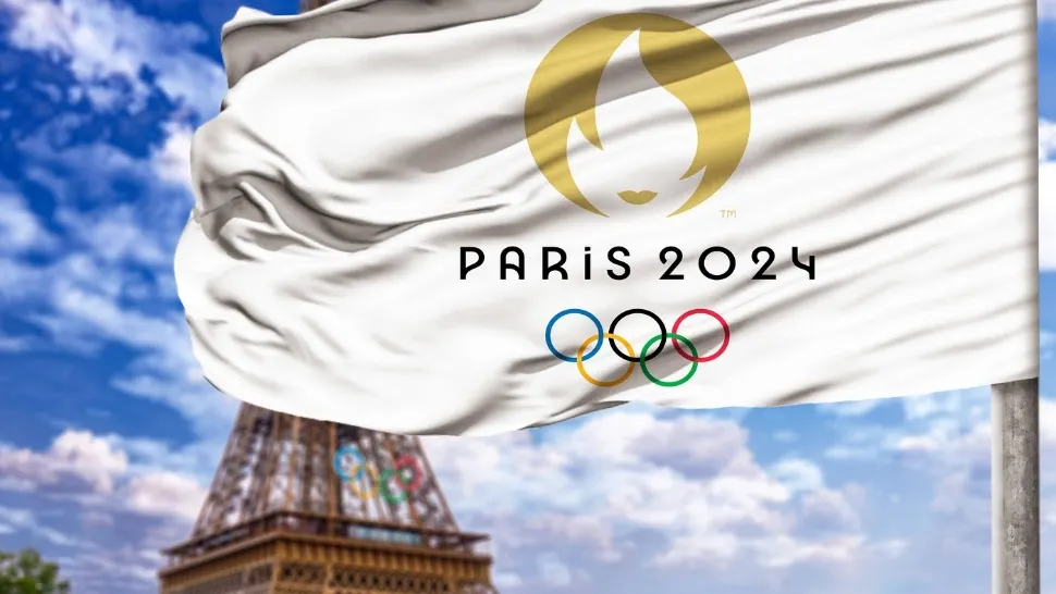 A început parada oficială a JO 2024. Foto/Profimedia