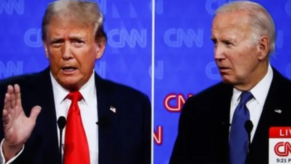 Donald Trump câștigă teren în sondaje, după dezbaterea cu Joe Biden. Foto: Profimedia