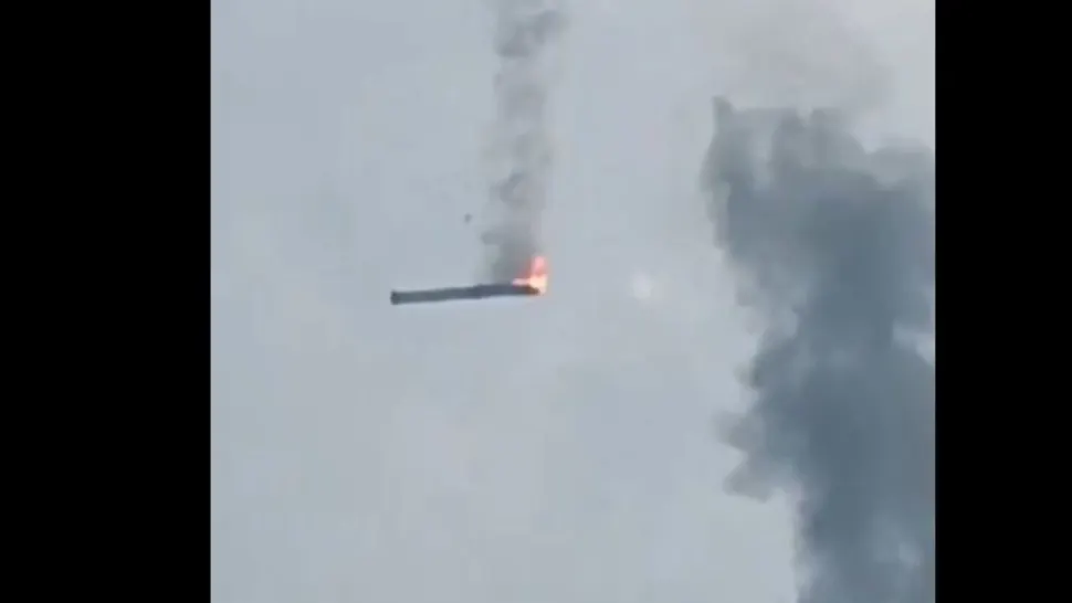 Lansare ratată. Rachetă chinezească, prăbușită imediat după ce și-a luat zborul VIDEO