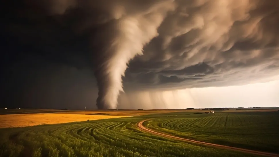 Imagini apocaliptice! O tornadă uriașă a luat viața unui om și i-a rănit pe alți 79 - VIDEO