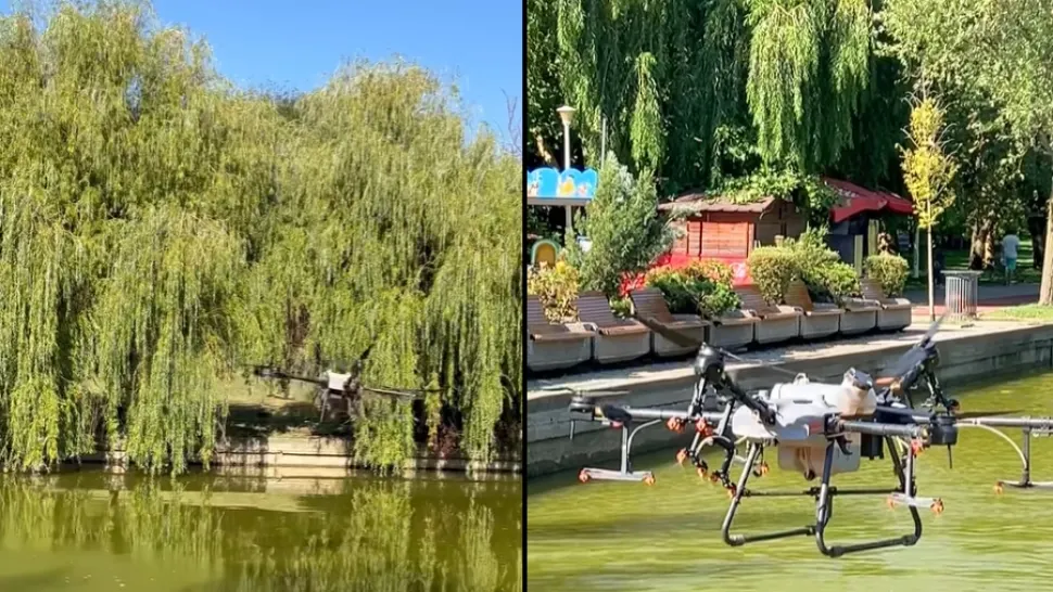 Nicușor Dan trimite DRONELE împotriva țânțarilor. Unde au loc primele atacuri? - VIDEO