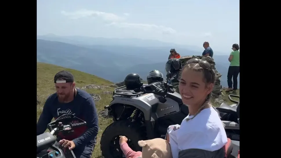 Soțul Ilenei Sterp a ajuns la spital, după ce a făcut accident cu ATV-ul. Foto/Ileana Sterp/FB