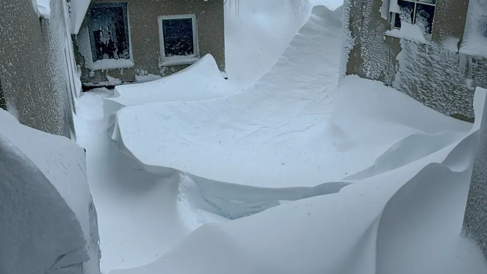 Zăpadă de peste un metru și jumătate, în Austria. Ce spun meteorologii - VIDEO