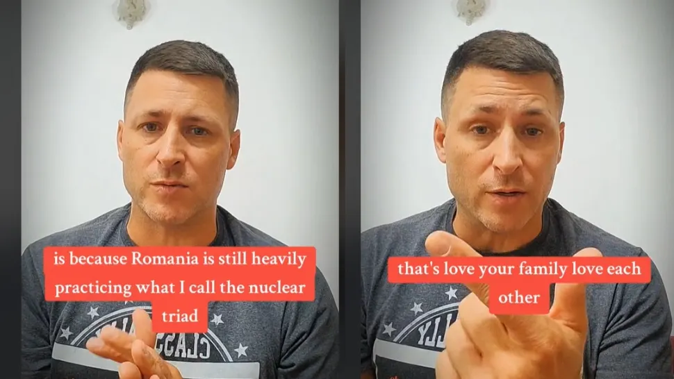 Motivele pentru care o familie din SUA s-a mutat în România. Foto: TikTok