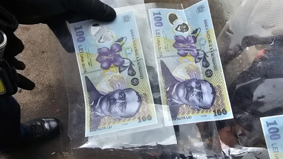Bani falși în magazinele din București. Incredibil ce bancnote folosesc falsificatorii - FOTO