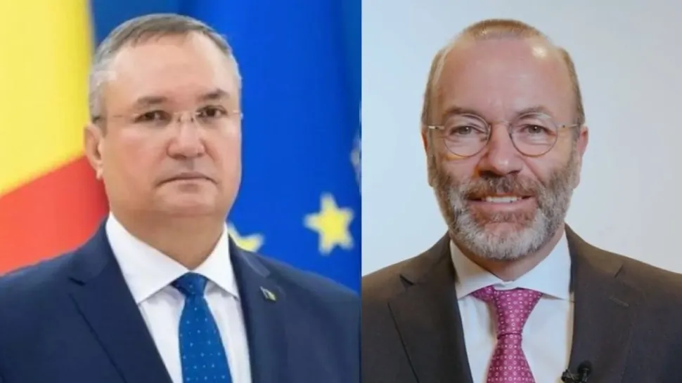 Nicolae Ciucă, susținut în cursa prezidențială de președintele Partidului Popular European, Manfred Weber