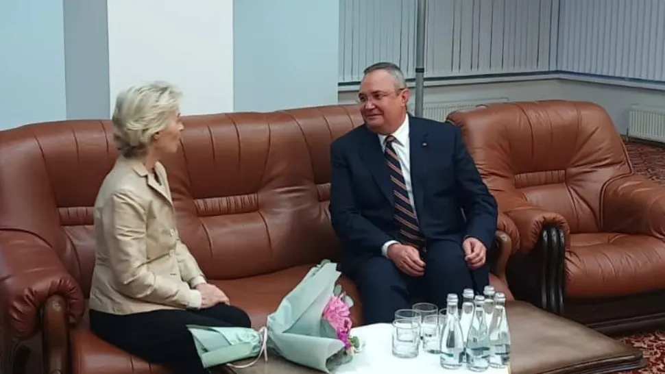 Nicolae Ciucă, discuții de ultimă oră cu Ursula von der Leyen, președinta Comisiei Europene