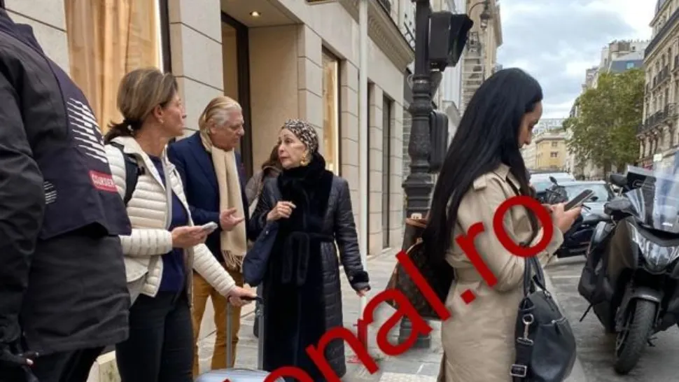 Prințul Paul, alături de soție, în Paris. Foto/Arhivă