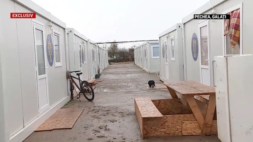 EXCLUSIV. Inundații Galați: zeci de familii vor petrece Sărbătorile în container. Poveștile oamenilor care au pierdut totul/ Captură video