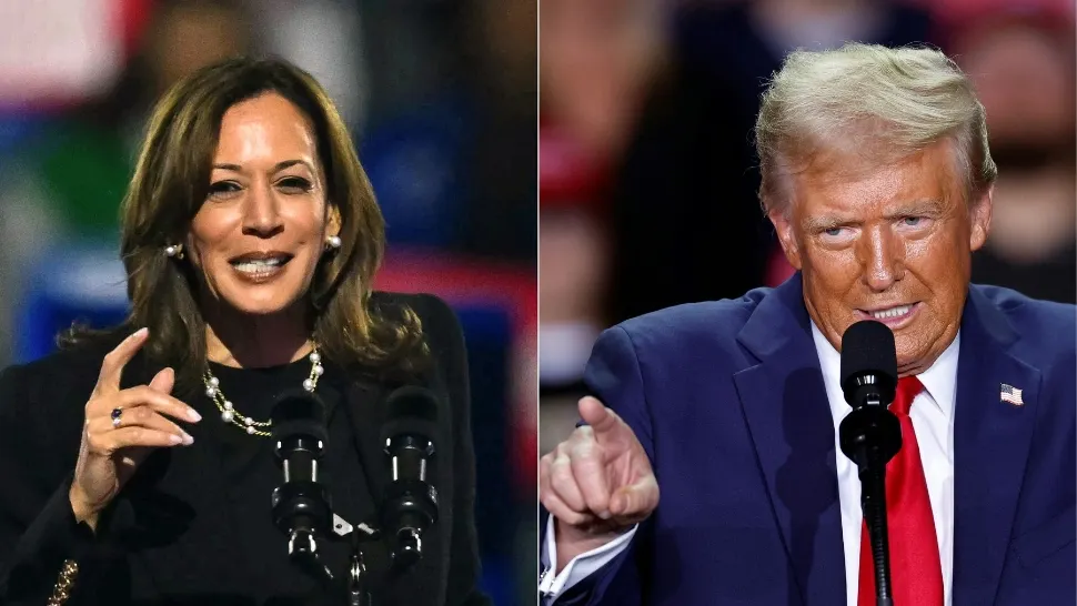 Kamala Harris și Donald Trump / Foto: Profi Media