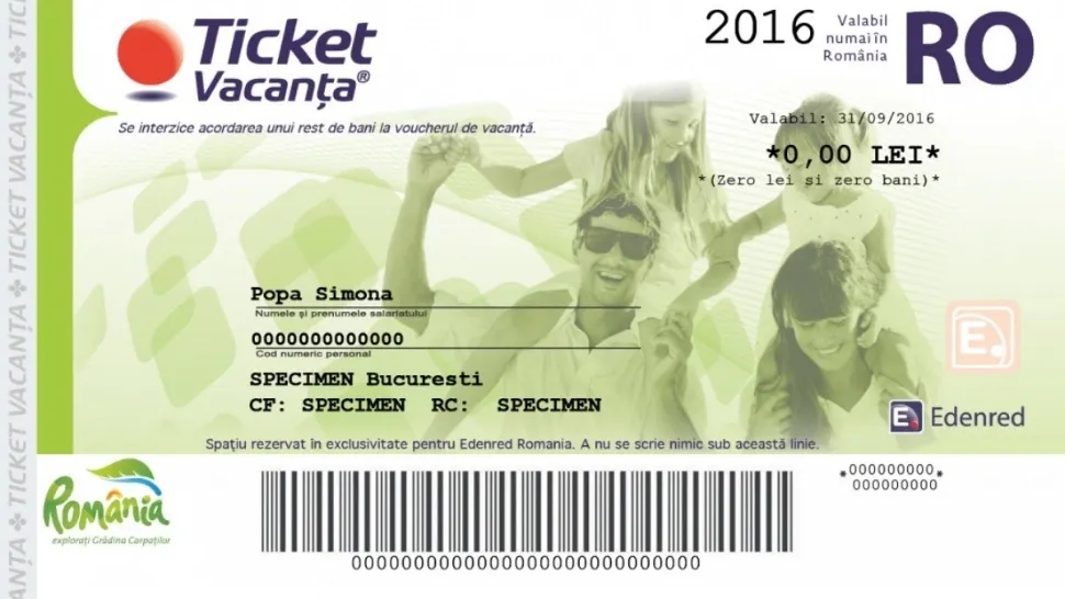 Vești bune pentru românii cu vouchere de vacanță