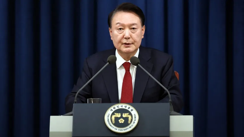Preşedintele Coreei de Sud, Yoon Suk Yeol. Foto: Profimedia