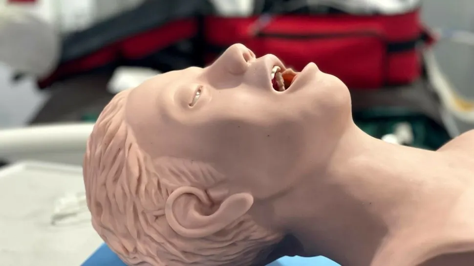 Manechin ce imita un cadavru, abandonat pe un trotuar din Buzău: doi adolescenți, sancționați de oamenii legii