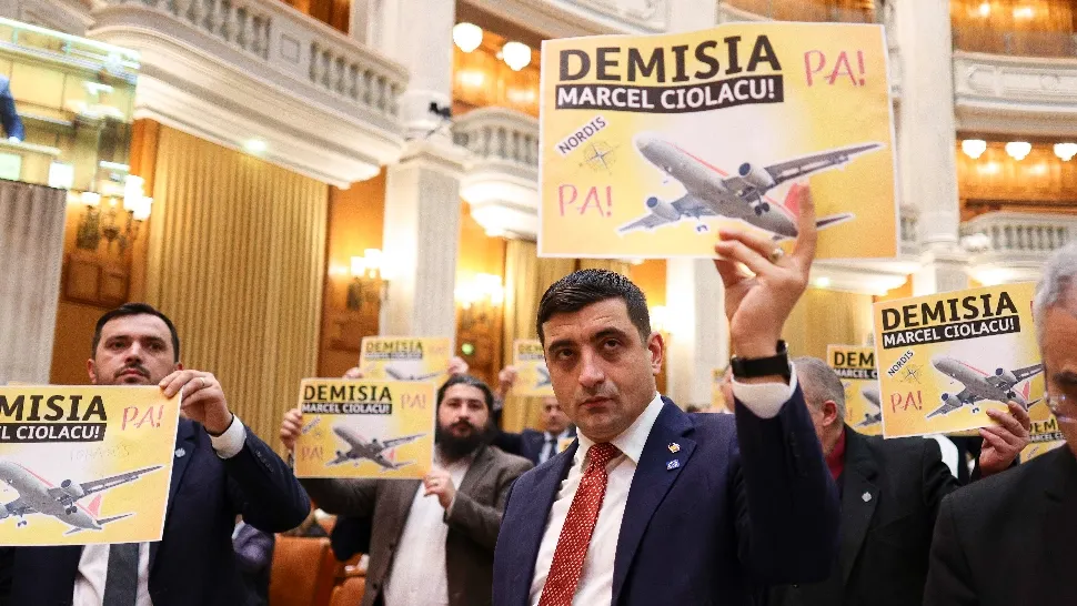 AUR anunță când va fi depusă moțiunea de cenzură împotriva Guvernului Ciolacu 2 / Foto: Arhivă Inquam Photos