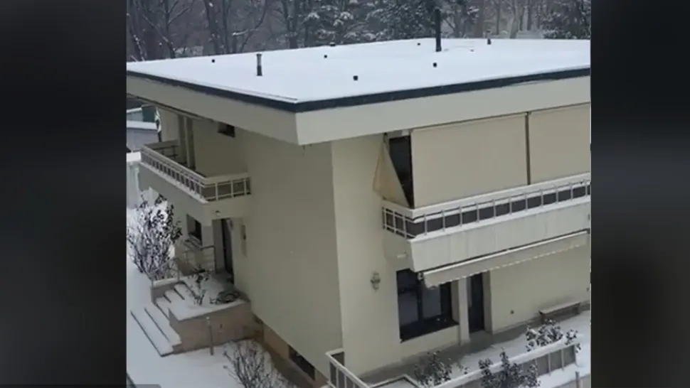 IMAGINI cu vila în care urma să se mute Klaus Iohannis/ Captură video