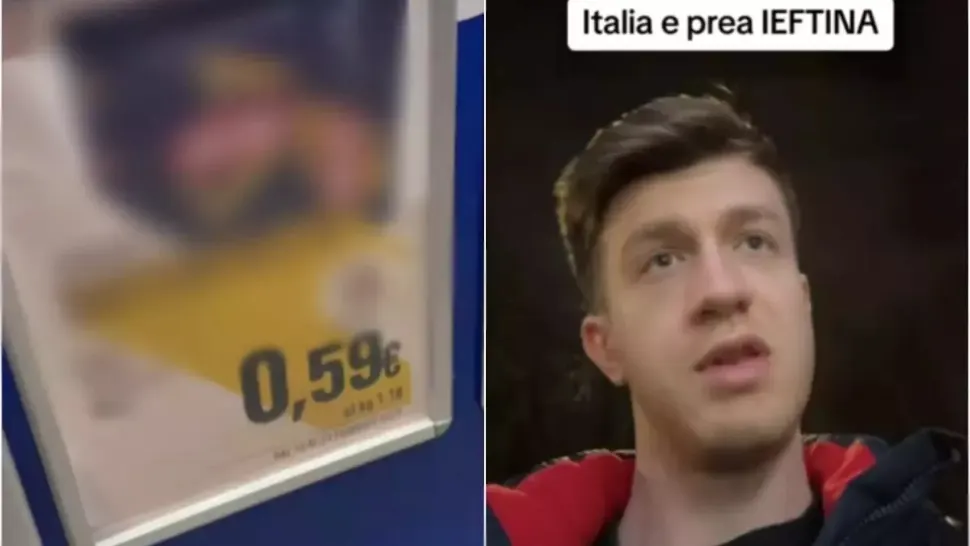 Un român, uimit de prețurile din Italia. Ce replici a dat în magazin: „A înnebunit pământul! Fiți atenți!”