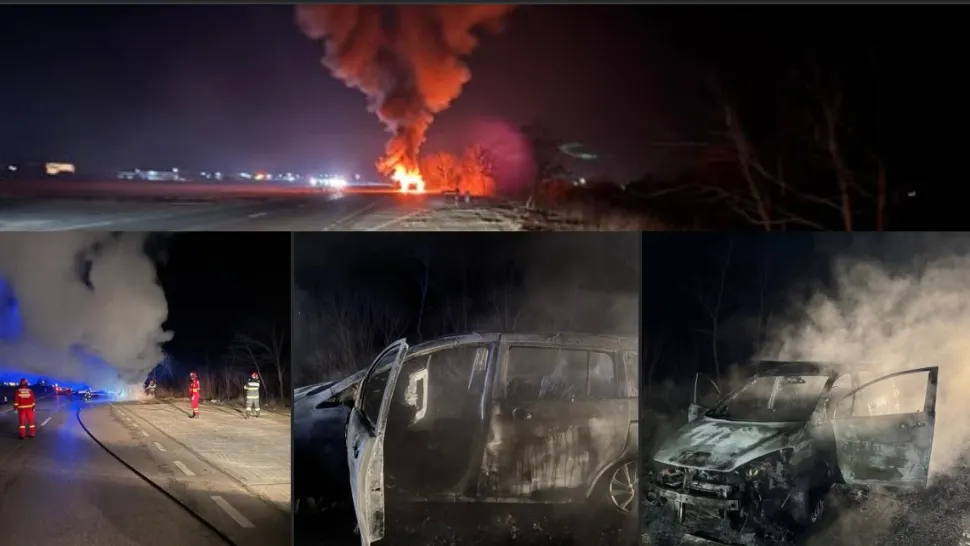 Imagini de la accident au fost publicate chiar de preotul Mega