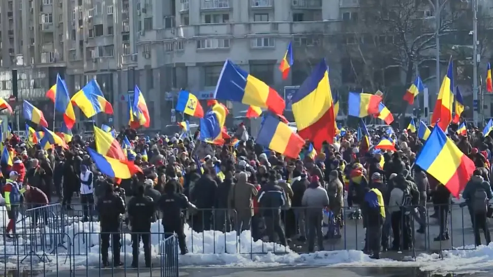 Protestul românilor care vor turul 2 înapoi se vede peste tot în lume. Foto/Inquam