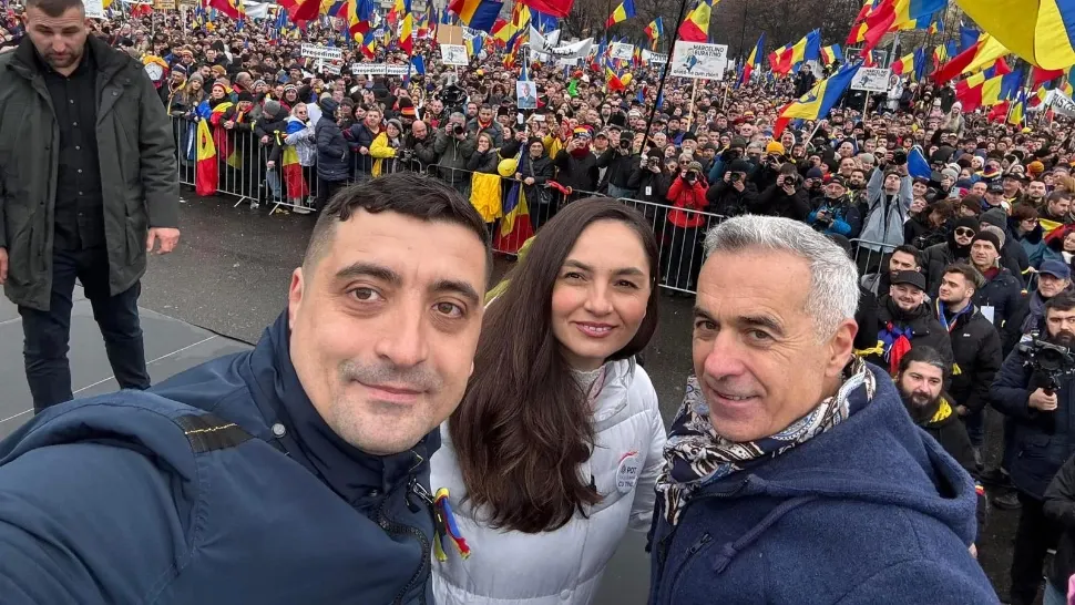 Mesaj de forță al șefei POT. Anamaria Gavrilă: Călin Georgescu este în continuare alături de George Simion