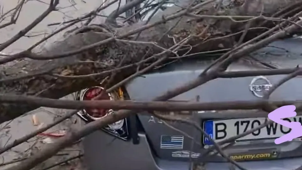 Vremea extremă a făcut prăpăd în Capitală! 120 de intervenții ale pompierilor, în ultimele 24 de ore/ Foto: Facebook Meteoplus