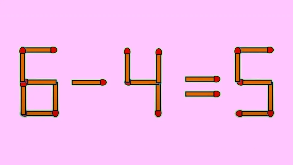 Testul IQ de miercuri! Doar geniile pot rezolva 6-4=5