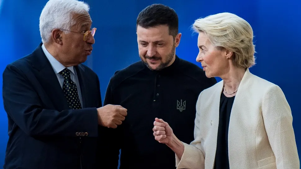 Zelenski are ajutorul UE, dar nu și al americanilor. Foto/Profimedia